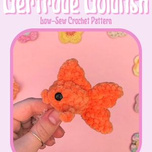 Gertrude Goldfisch Low- Sew HÄKELMUSTER