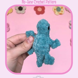 Leonard Lizard No-Sew CROCHET PATTERN