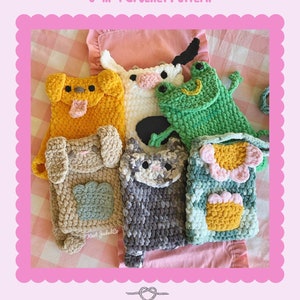 6-in-1 Backpack Buddies Crochet PATTERN
