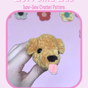 Lorraine Lab Low-Sew CROCHET PATTERN