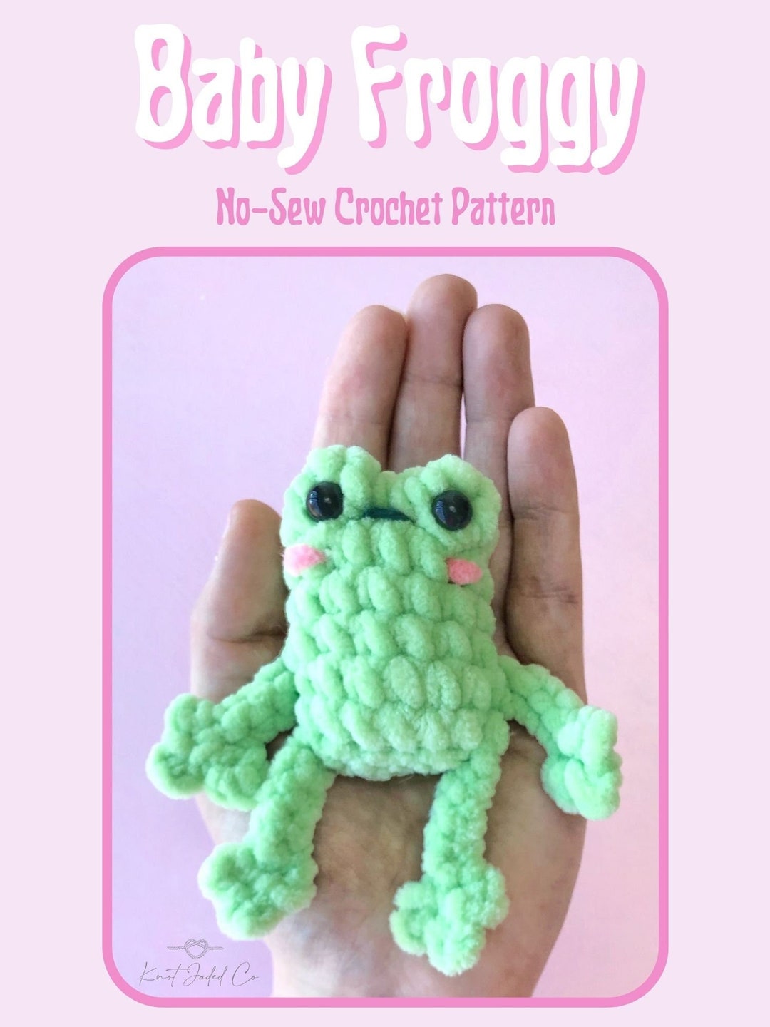 Crochet PATTERN Baby Leggy Froggy Etsy