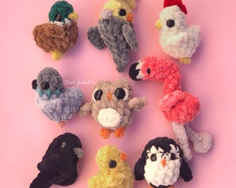 PeeWee Bird Pals Pattern Collection CROCHET PATTERNS