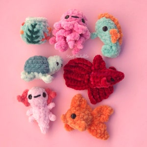 PeeWee Underwater Pals Pattern Collection CROCHET PATTERNS