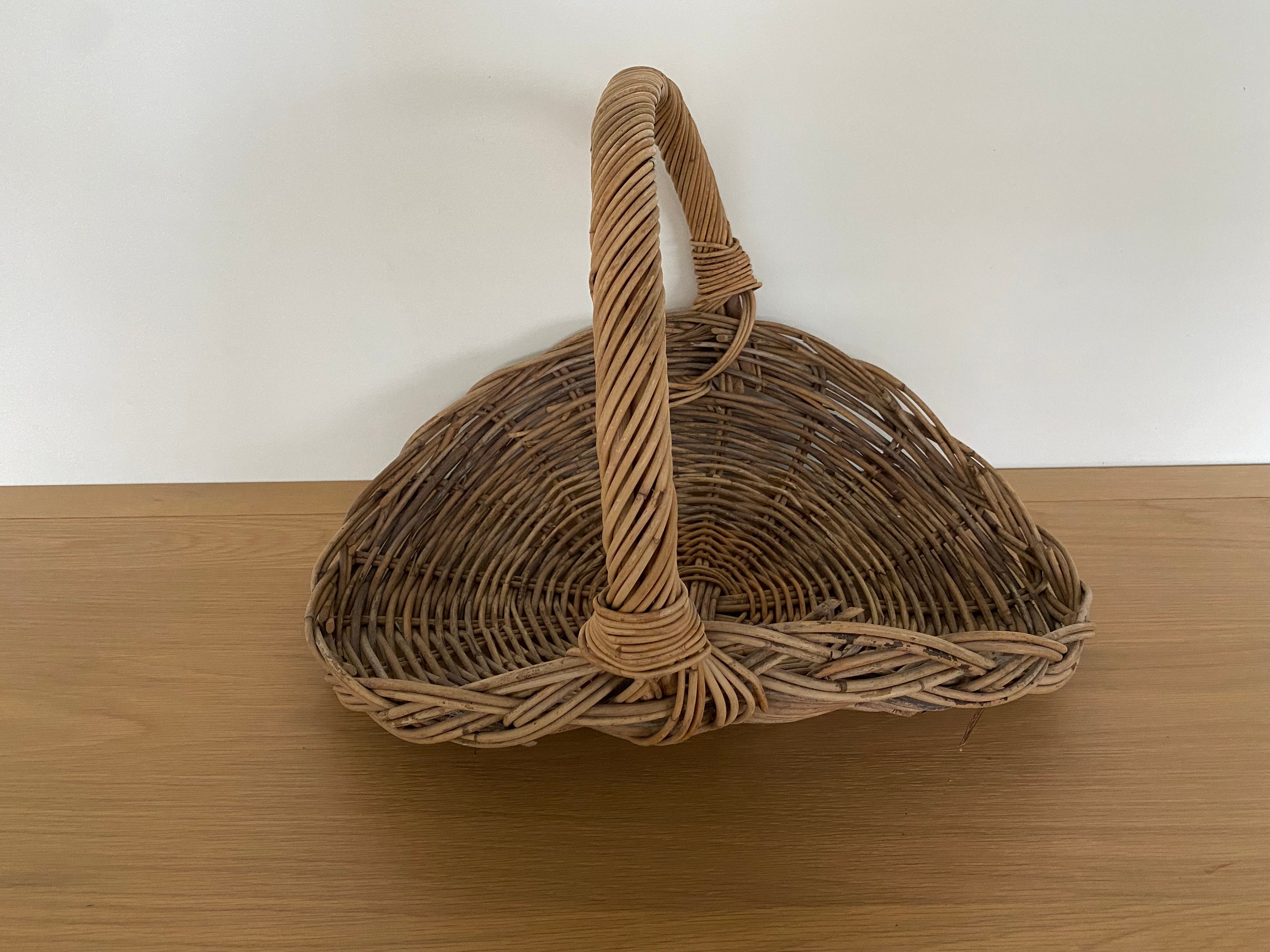 A Selection of Large Wicker Baskets, Trugs Etsy UK