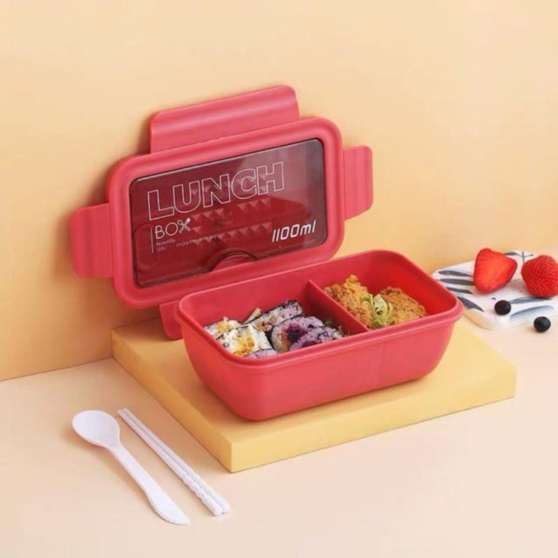 Microwave and Dishwasher Safe Lunch Box Set 3 Pcs Etsy