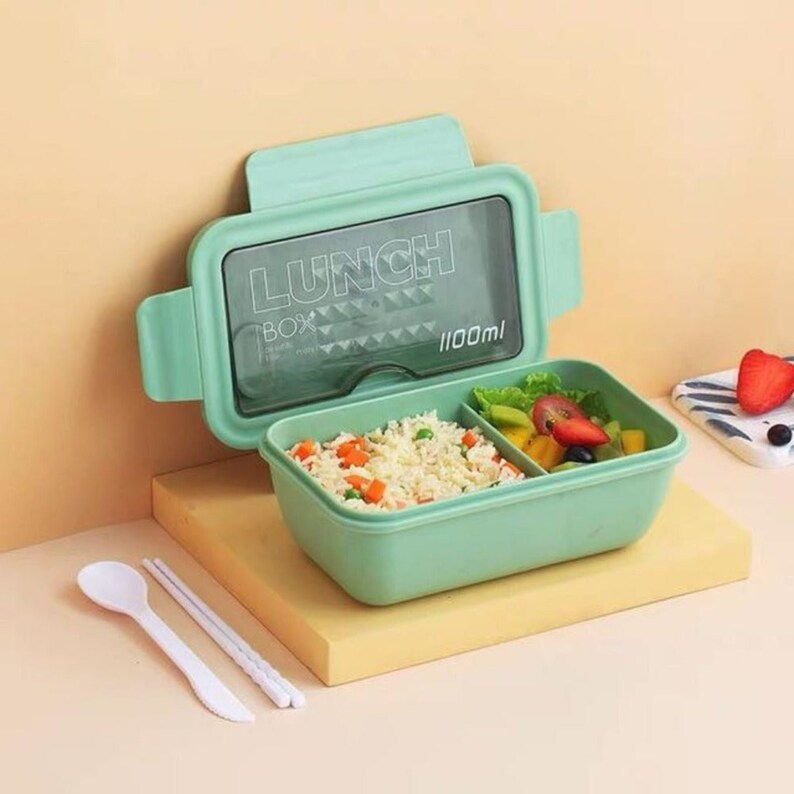 Microwave and Dishwasher Safe Lunch Box Set 3 Pcs Etsy
