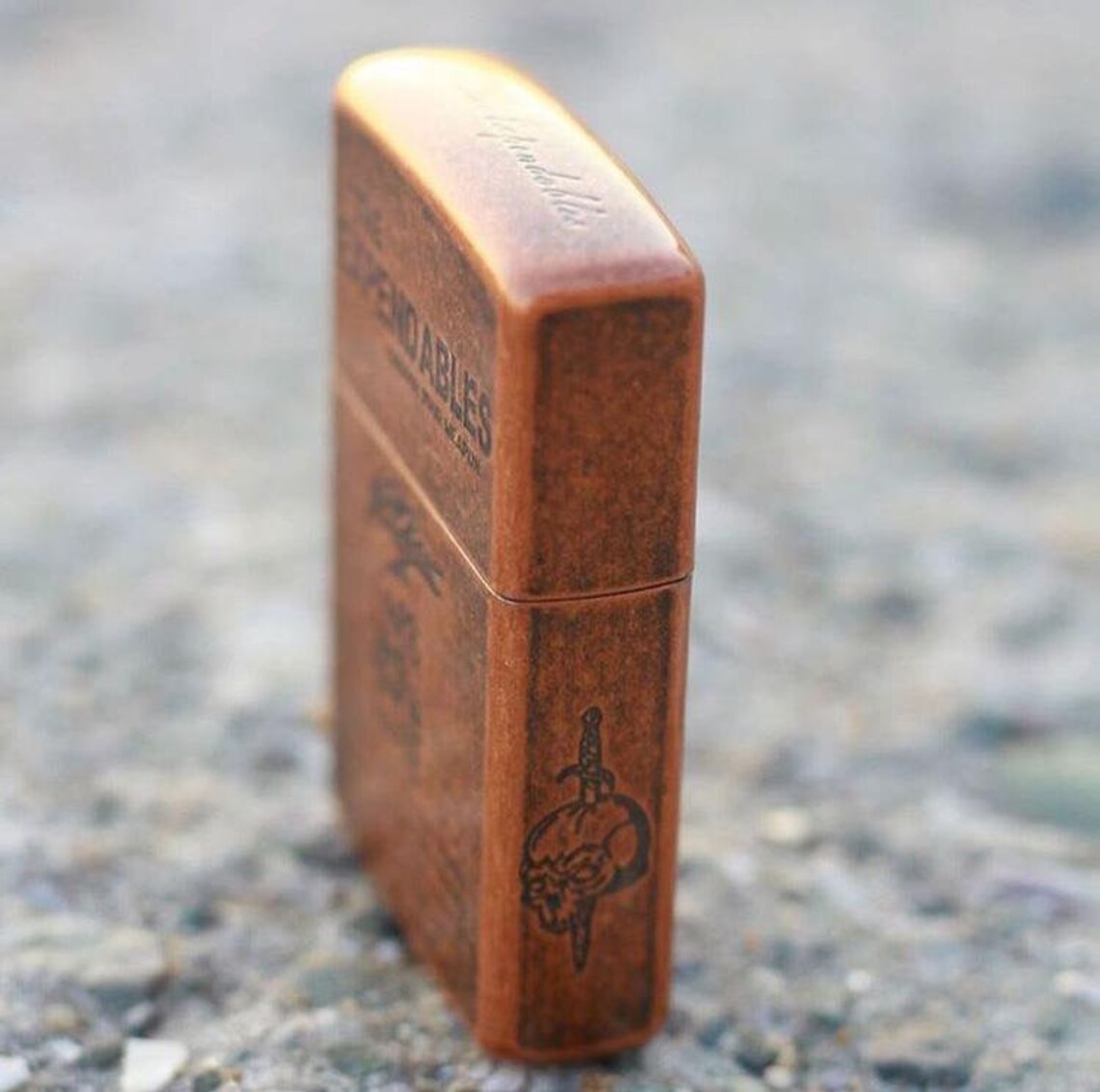 Zippo Lighter The Expend Ables Bronze Collection Lighter Etsy