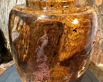 Custom Old Aged Oak Urn 100LB