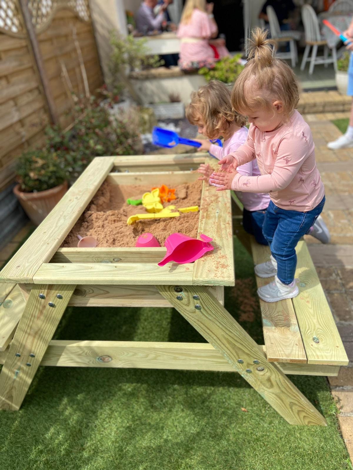Children's Picnic/sand Pit Table Etsy UK