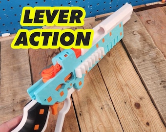 Lever Action Gencomegawerks Xshot Micro Blaster Reshell Type 8 - Etsy