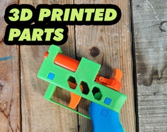 3DPrinted Parts - GenCoMegawerks XShot Micro Blaster Reshell Type 1