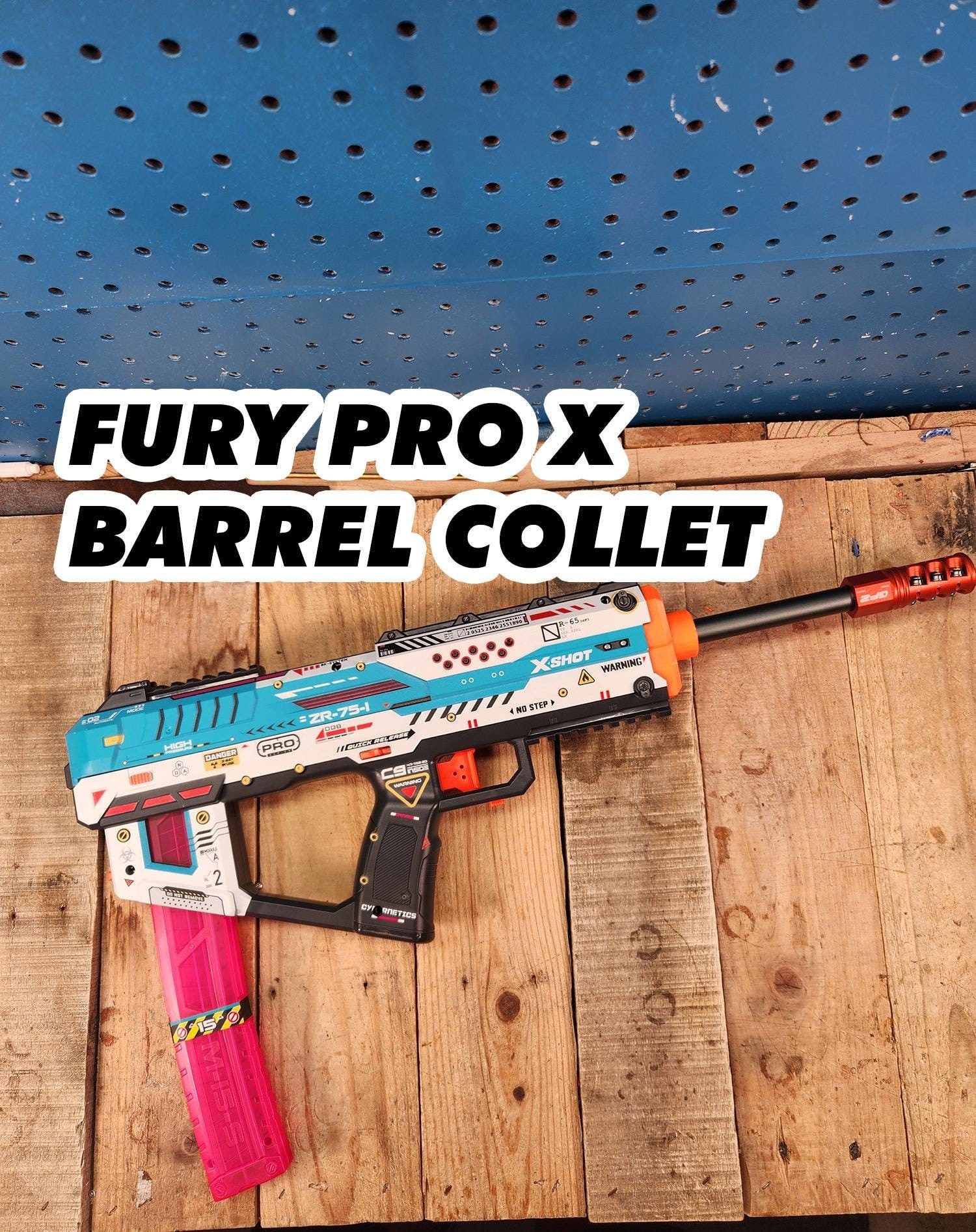 ロットバルト X-shot Pro Fury X Barrel Collet Mod - Etsy