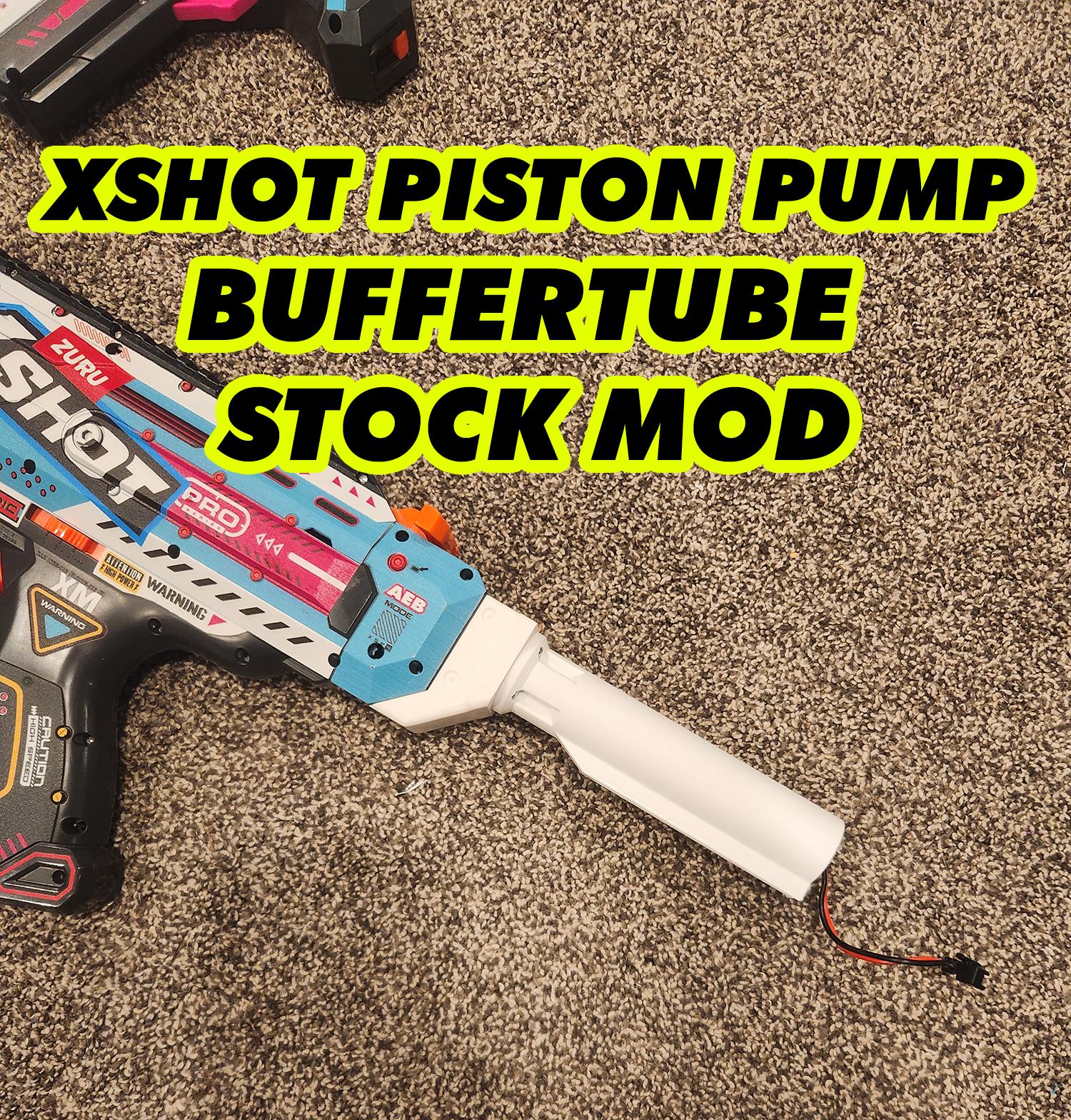 Buffer Tube MOD - Xshot Piston Pump Toy Blaster - Etsy
