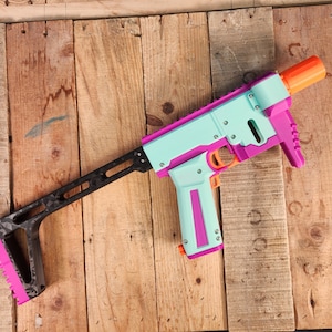 XFA1 SMG Mech Micro Blaster 3Dprinted