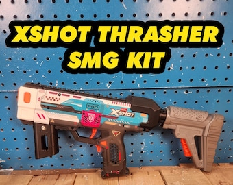 SMG Kit XShot Thrasher 3DPrinted Mod Kit