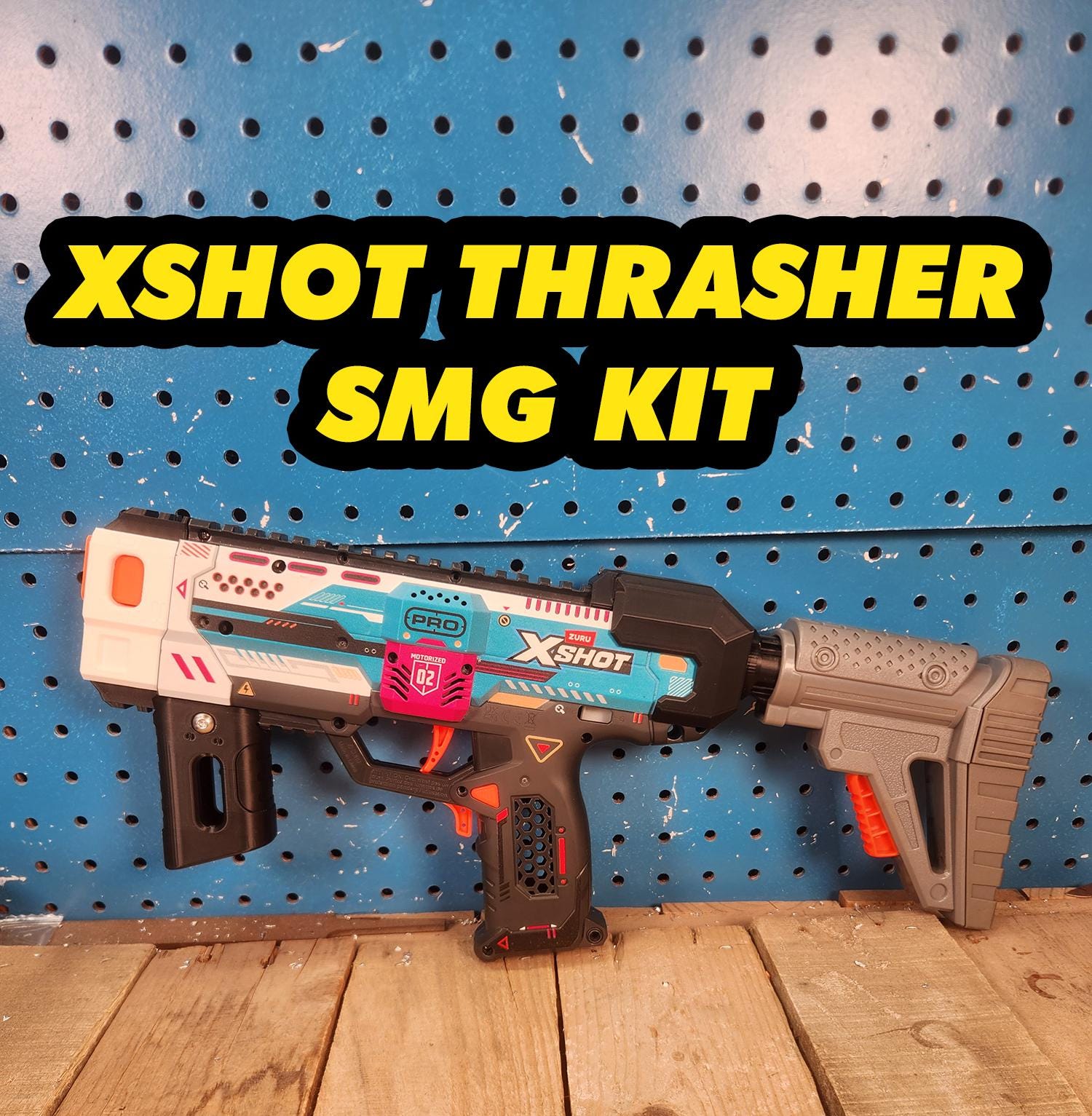 SMG Kit Xshot Thrasher 3dprinted Mod Kit - Etsy