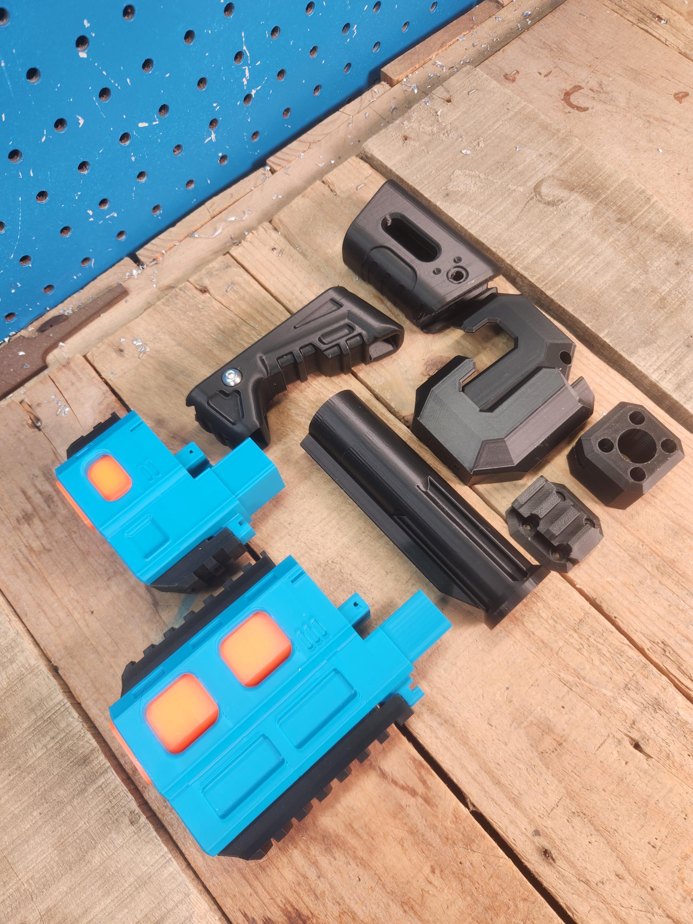 SMG Kit Xshot Thrasher 3dprinted Mod Kit - Etsy