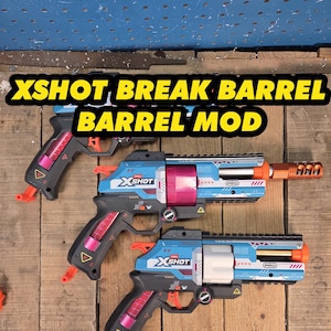 Barrel Mod XShot Break Barrel Nerf Blaster