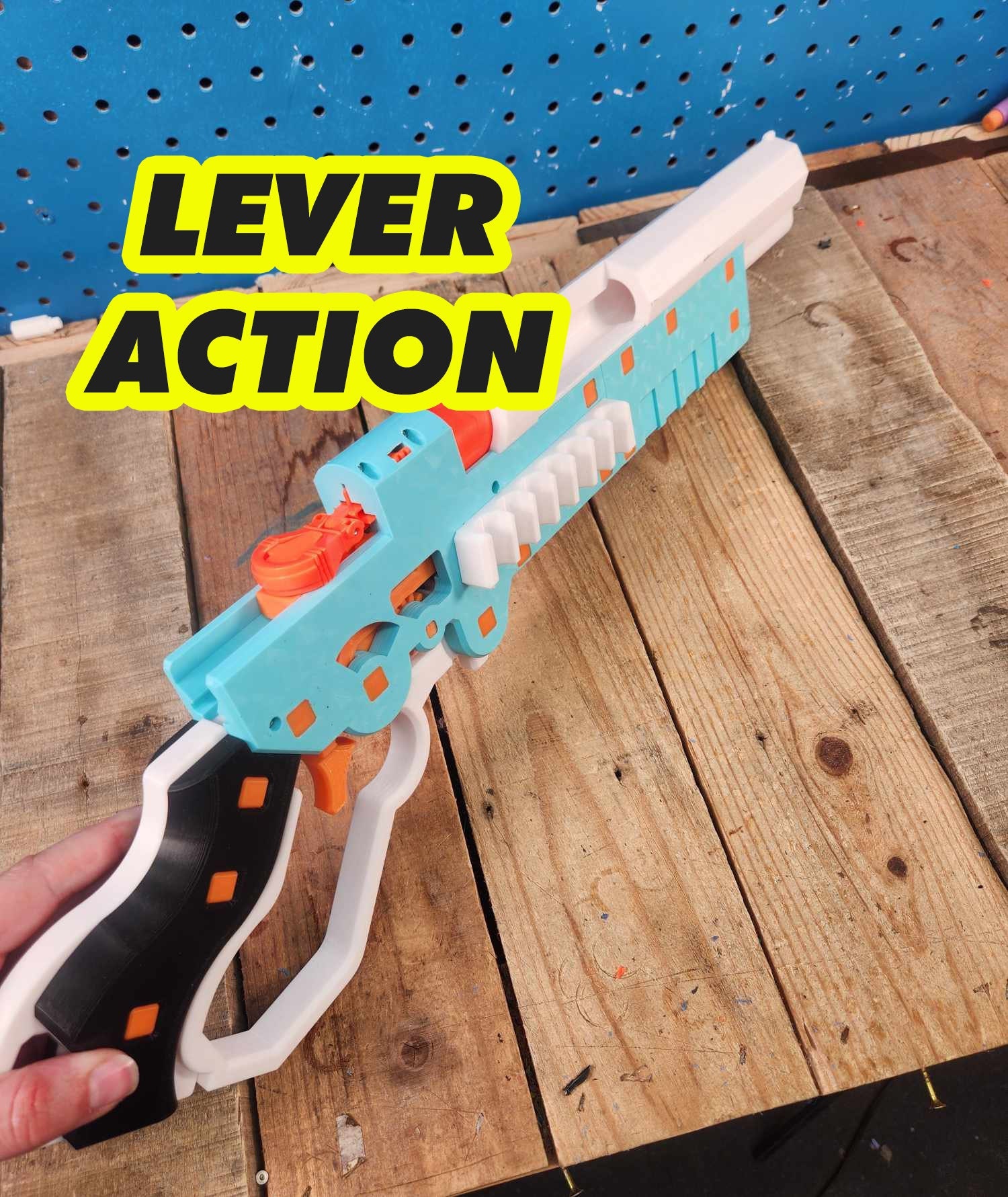 Lever Action Gencomegawerks Xshot Micro Blaster Reshell Type 8 - Etsy