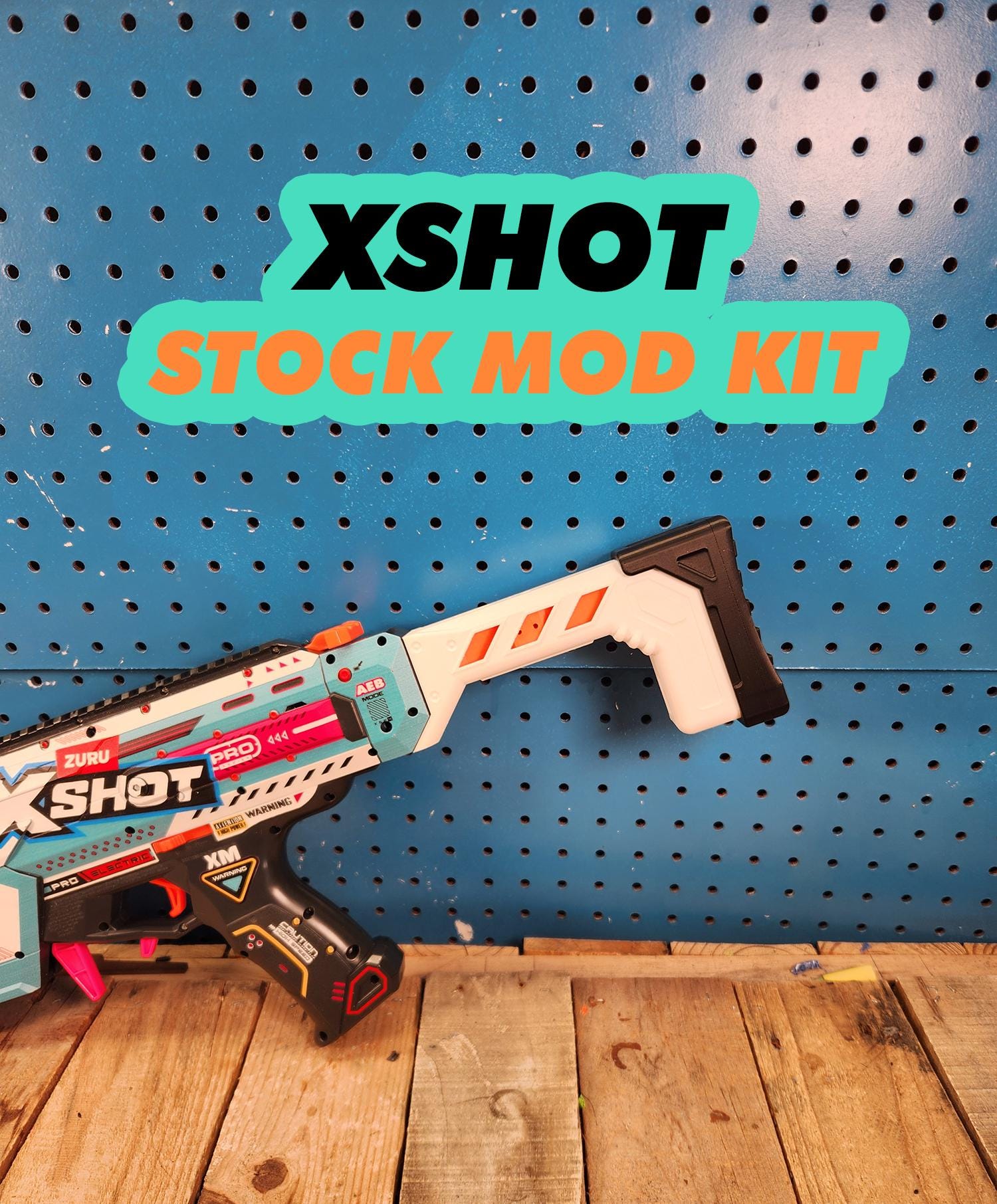 Stock Mod 2 - Xshot Piston Pump Barrel Mod Toy - Etsy