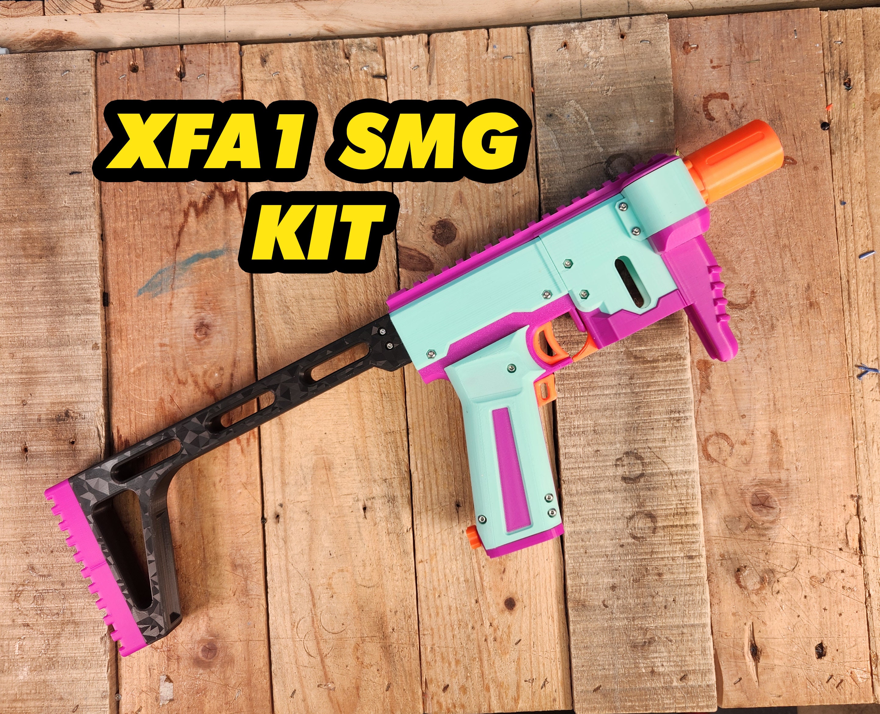 KIT - XFA1 SMG Mech Micro Blaster 3dprinted - Etsy Canada