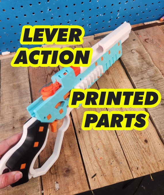 Printed Parts - Lever Action Gencomegawerks Xshot Micro Blaster