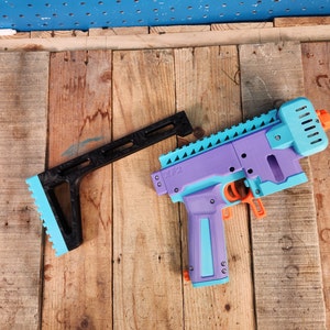 XF2 Dual Shot Mech Micro Blaster 3Dprinted