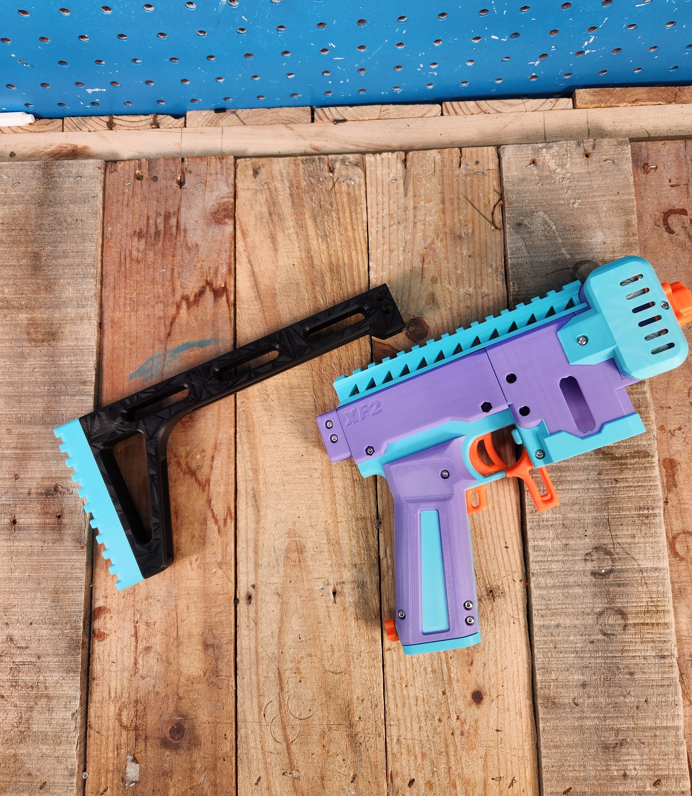 XF2 Dual Shot Mech Micro Blaster 3dprinted - Etsy