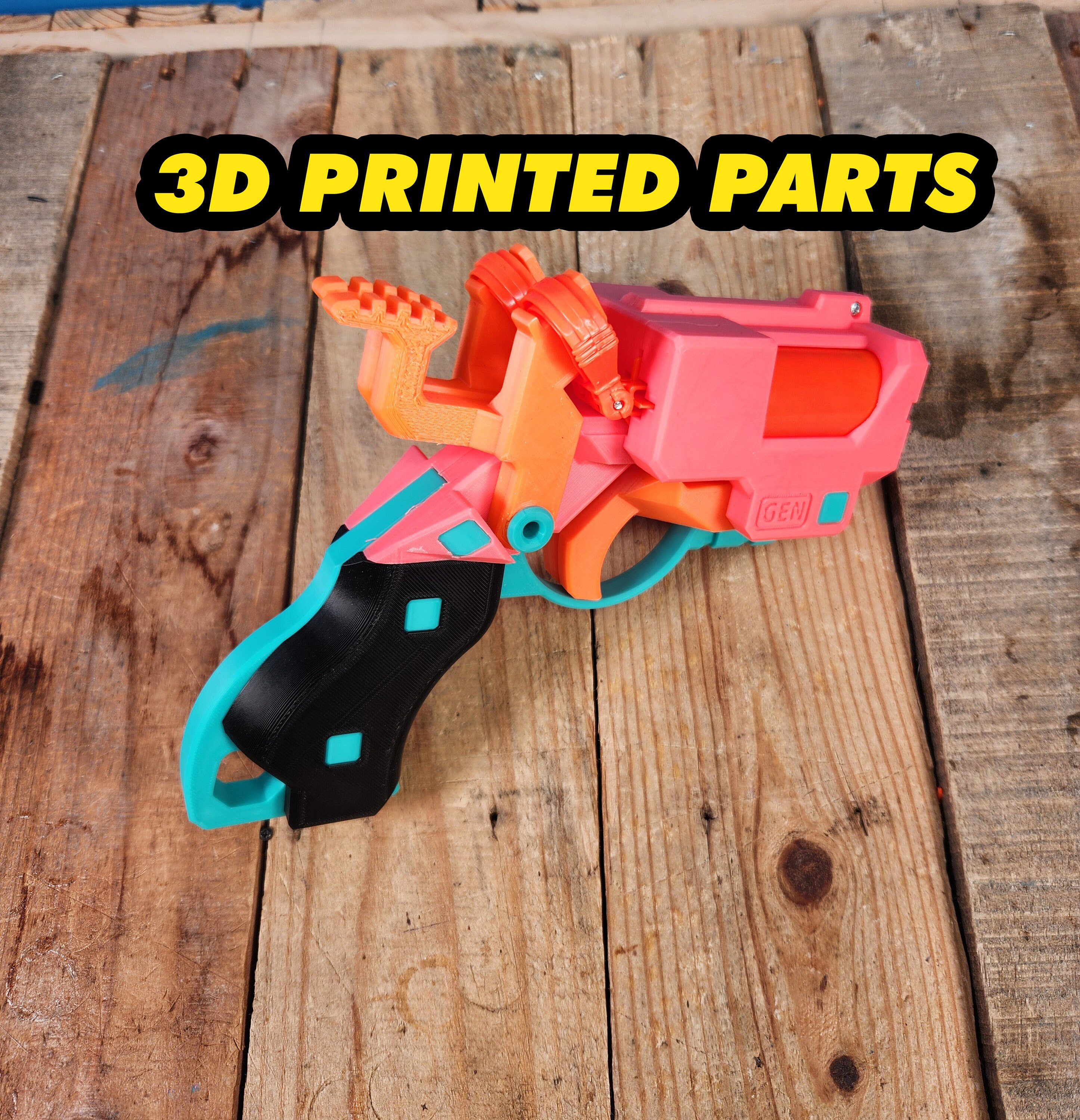 KIT - Gencomegawerks Xshot Micro Blaster Reshell Type 5 - Etsy