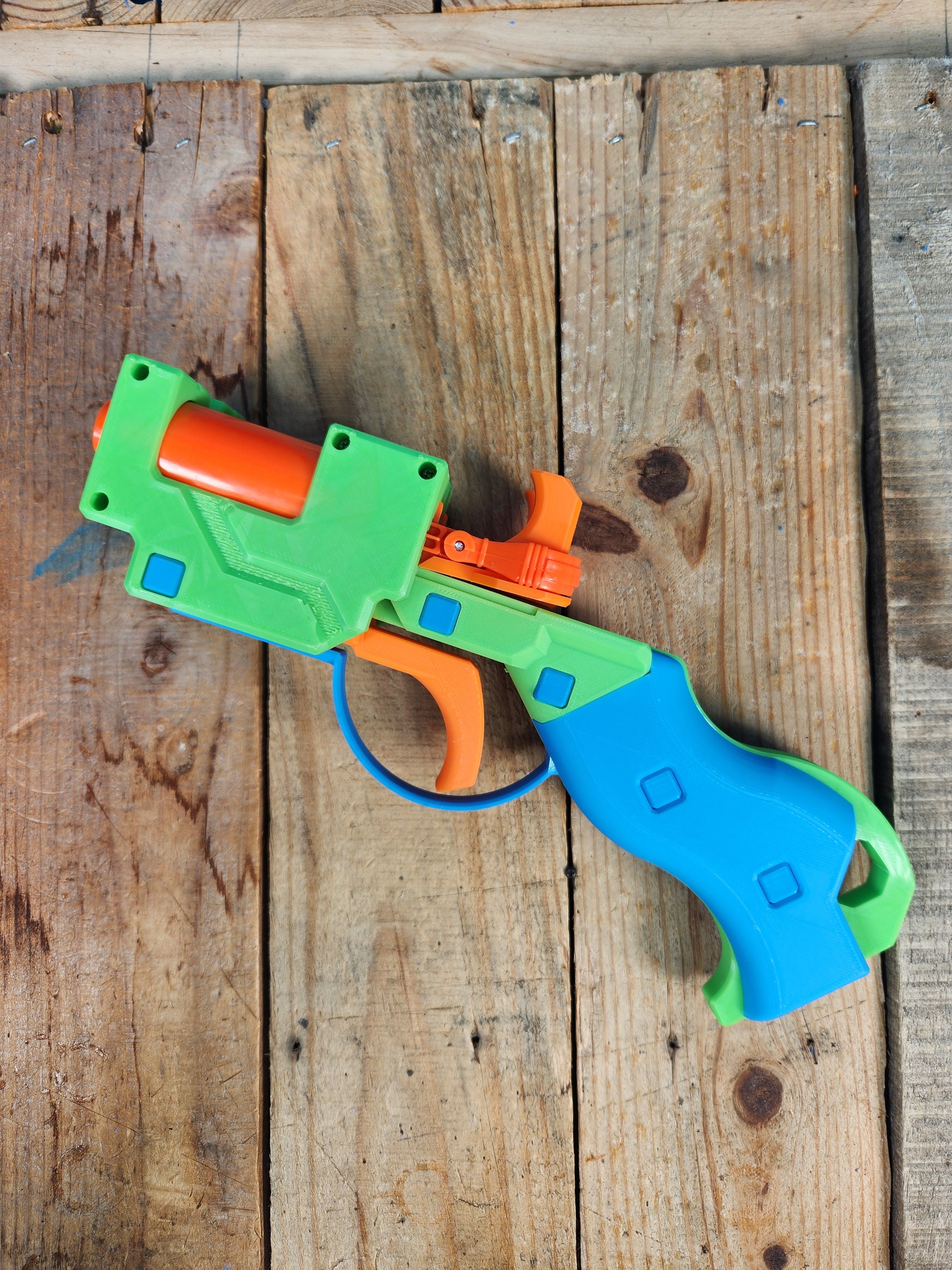 3dprinted Parts - Gencomegawerks Xshot Micro Blaster Reshell Type