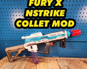 X-shot Pro Fury X Nstrike Barrel Collet Mod - Etsy
