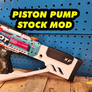 Stock Mod - XShot Piston Pump Barrel Mod Toy