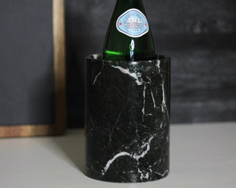 Marble Wine Chiller | Marble Wine Cooler Bucket Wine & Champagne Cooler | Bottle Cooler for Parties and Dinners