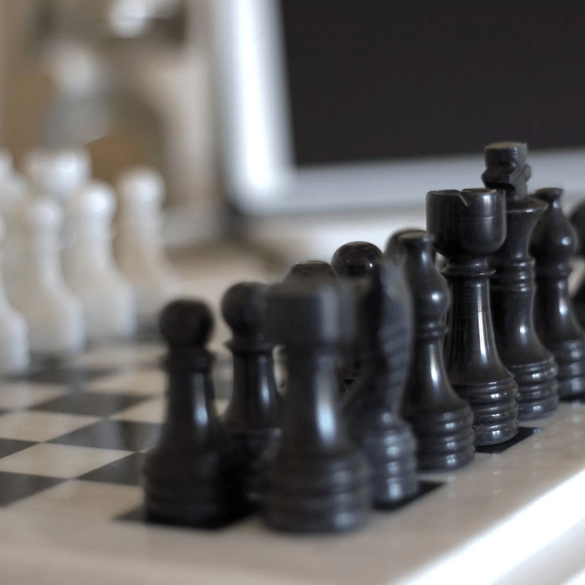 Marble Chess Set With Gift Case
