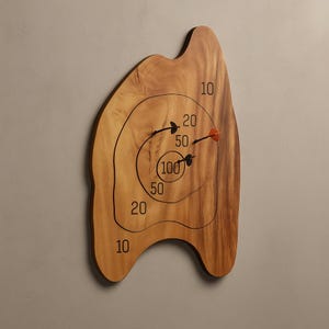 Unique Wood Dart Board | Rustic Wall Mounted Dartboard for Game Room Decor | Handmade Wooden Dart Board Backing Panel