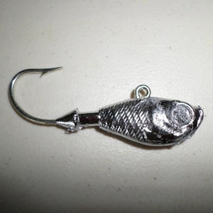 Spro Style Ultra Minnow Jig Heads  - unpainted / 15 jigs