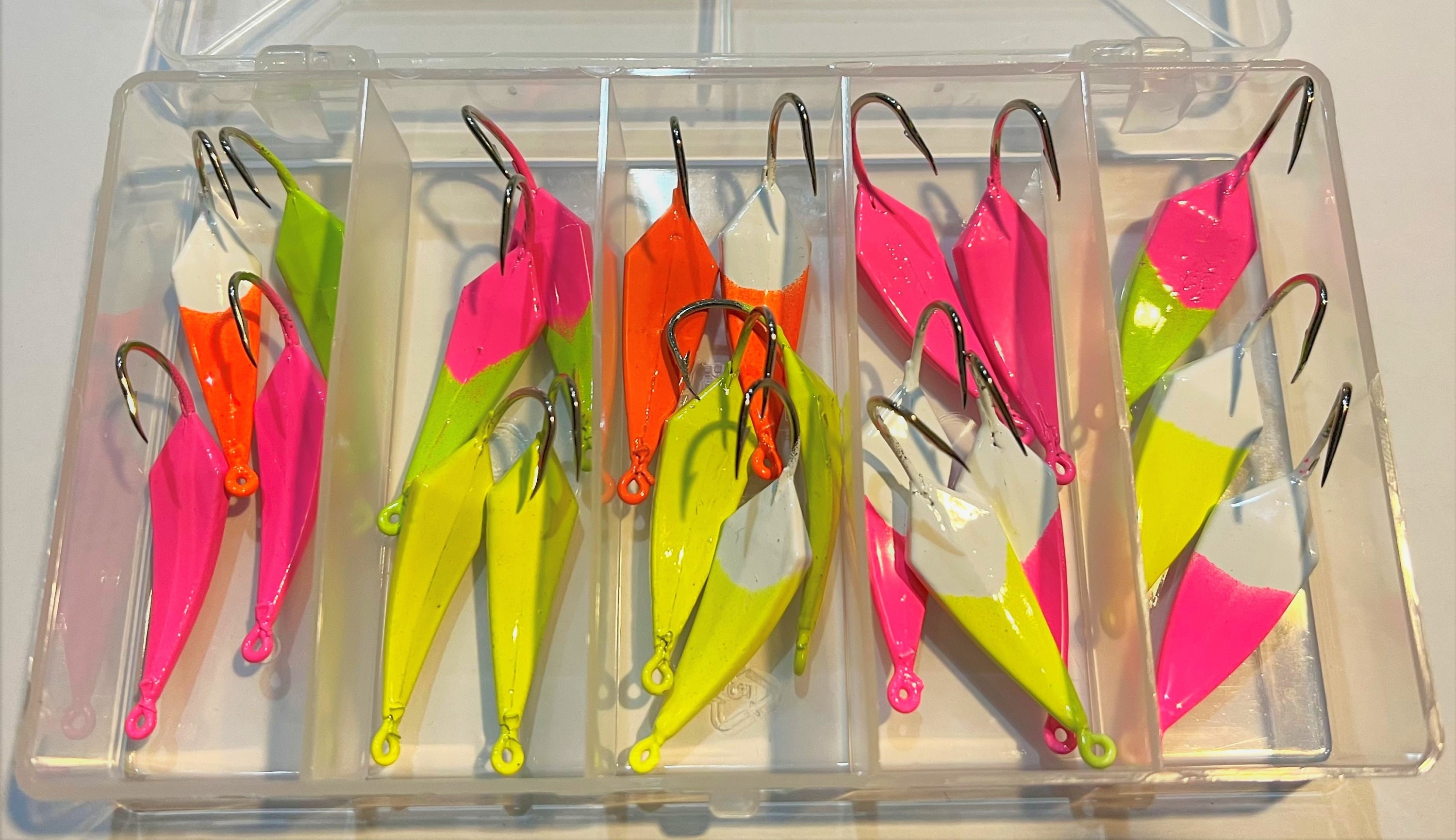 Pompano Goofy Jig Plano Box Set - Mixed Sizes - Etsy