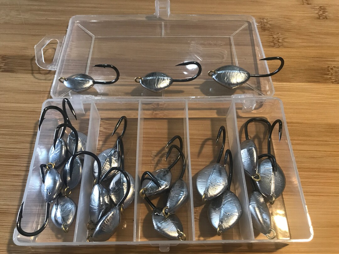 Pog Slammer 18 Tautog Tog Blackfish Jig Box. You Pick Football
