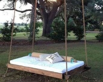 YIHATA Exterior Columpio Jardin Columpios Infantiles Azul Cuerda de Columpio de 2 m-43*17*4cm Asiento de Columpio para Interior al Aire Libre-Ajustable en Altura-Antideslizante