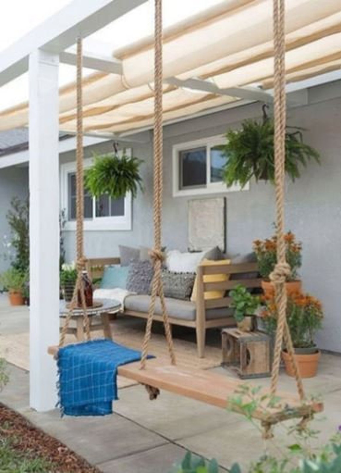 Swing For Garden and Balcony Porch Swing Family Design Large Etsy