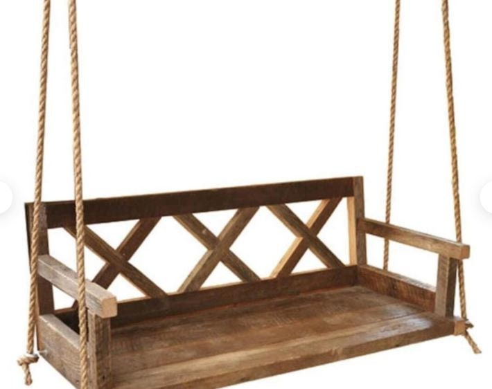 Swing de jardín cama oscilante de madera cama oscilante de | Etsy