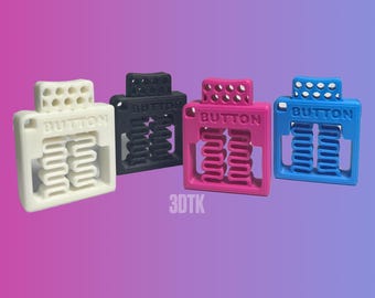 Push Button Fidget Toy {3D Printed}