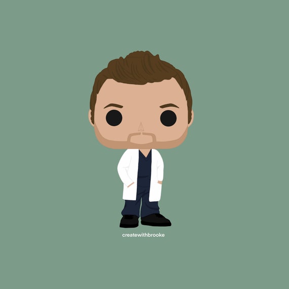 Mark Sloan Custom Funko Pop Greys 
