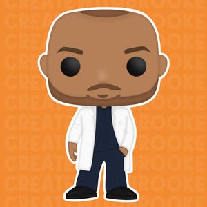 Jackson Avery op maat gemaakt vinylbeeldje