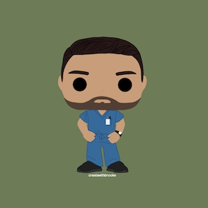 Alex Karev Intern Custom Figurine