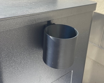 Cup Holder for Pellet Smoker like Traeger Grill, Pit Boss, Z Grill, Green Mountain Grill