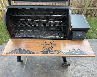 Traeger Timberline 1300/850  and Timberline Custom Folding Shelf. Traeger Replacement Shelf. Traeger Accessories.