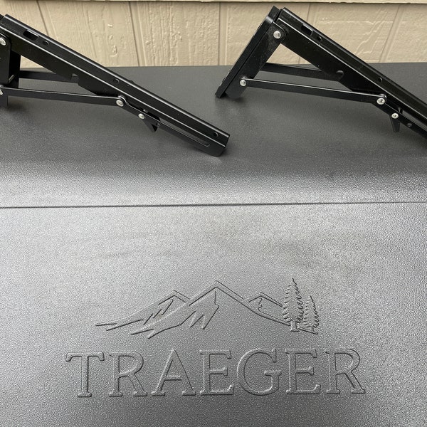Traeger Silverton (V1) 620/810 Folding Shelf Brackets - Brackets only