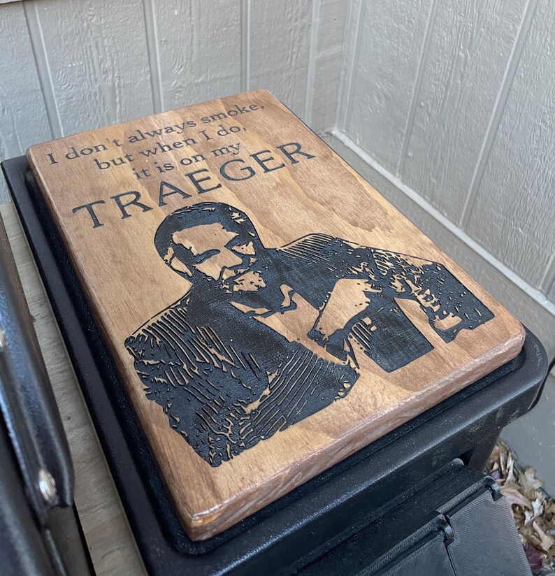 Traeger Timberline 1300/850 Custom Laser Engraved Hopper Board & Topper ...