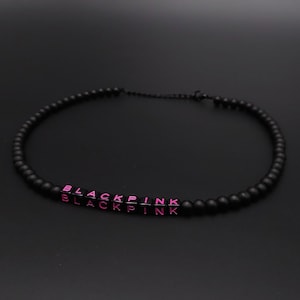 【Eireve】KEY & BEADS NECKLACE▲BLACKPINK着用 KPOP BLACKPINK BLINK Necklace - Etsy